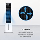 Klarstein Skytower 360° Smart, zračni hladilnik, 60 W, 450 m³/uro, 6 litrov, prenosni | Shoptok.si