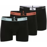 Calvin Klein Underwear Boksarice meta / oranžna / črna / bela