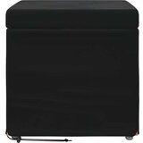  Stolica Crna 41 x 41 x 40 cm Svileni i Fino Radeći Drvo - Crna 40 cm Baršun | shoptok.hr