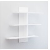 Hanah home zidna polica lale white