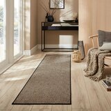 Flair Rugs Tekač za stopnice iz jute v črni in naravni barvi 60x800 cm Diamond – | Shoptok.si