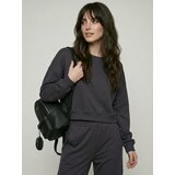 Sinsay Soft touch crewneck majica od trenirke s dodatkom viskoze Slike
