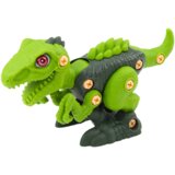 Dinosaur za sastavljanje sa bušilicom i nastavcima - zeleno/sivi | Shoptok.si