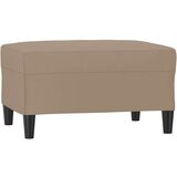 vidaXL Stolček za noge kapučino barve 70x55x41 cm umetno usn | Shoptok.si