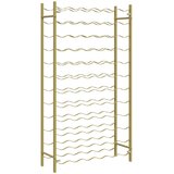  Stalak za vino za 72 boce zlatni metalni | shoptok.hr