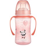 Canpol BABIES SOLJA SA DRSKAMA KOJE SVETLE U MRAKU 6M+ "EXOTIC ANIMALS" - 240ml - PINK | ePonuda.com