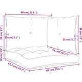  Jastuci za palete 3 kom uzorkom lišća od tkanine Oxford | shoptok.hr