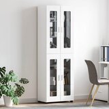  Highboard s policom FLORIN Visoki sjaj bijela 60 x 35 x 182 cm | shoptok.hr