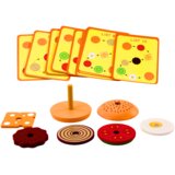  Wooden Hamburger 8 El Cards With Recipes 10 Pcs | Shoptok.si