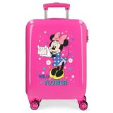 Minnie abs kofer 55 cm pink wild flower 44.217.22