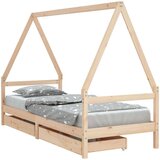 Za dječji krevet s ladicama 80 x 200 cm masivna borovina | shoptok.hr