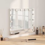  LED Ogledalo za Toaletni Stolić Bijeli 50 x 10 x 44 cm | shoptok.hr