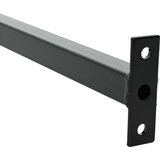  Nastavljiva varnostna palica za okna Črna 710 -1200 mm Jeklo, (5000215312) | Shoptok.si