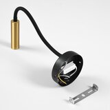  Brilagi - LED fleksibilna zidna lampa MAYA LED/3W/230V 4000K crna/zlatna | Eponuda.com