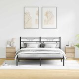  Noćni ormar s ladicama 2 pcs Sonoma hrast 39 x 34,5 x 50 cm | shoptok.hr