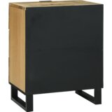 vidaXL Nočna omarica 50x33x60 cm Trden les Mango | Shoptok.si