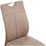 CARRYHOME nihajni stol, kovina, tekstil naravne barve, črna | Shoptok.si