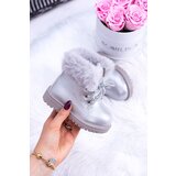 Boto Silver Warmed Children's Booties Trappers Phobos | ePonuda.com