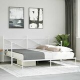  Krevet na rasklapanje bez madraca bijeli 107x203 cm čelik | shoptok.hr