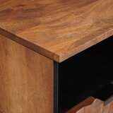 TV ormar s ladicama Finš acacije smeđa 100 x 33 5 x 46 cm | shoptok.hr