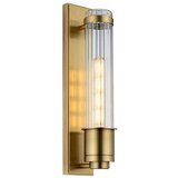 Elstead Lighting Quintiesse QN-WELLINGTON1-AB-LED Kupatilsko zidno svetlo WELLINGTON 1xE27/7W/230V IP44 zlatna Cene