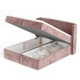 Maison de Rêve Rožnata boxspring postelja s prostorom za shranjevanje 160x200 cm Passion – | Shoptok.si