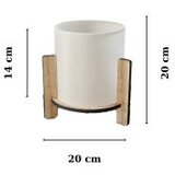 Opviq stona lampa pine table lamp oak | ePonuda.com