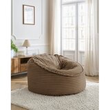 Bobochic Paris Rjava vreča za sedenje iz rebrastega žameta Socrate – | Shoptok.si