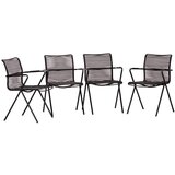 Acamp Vrtni Stol Alpha Rope, 4-Delni Set, Antracit | Shoptok.si