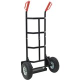  Produživi ručni kolica Crna i crvena 57 x 46 x 113 cm Čelik | shoptok.hr