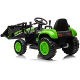 Lean_Toys Baterijski traktor z žlico in prikolico zelena | Shoptok.si
