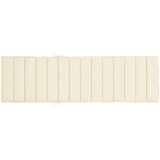 vidaXL Blazina za ležalnik krem 200x60x3 cm blago | Shoptok.si