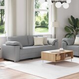 SOFA 2 pcs Svijetlo siva 219 x 80 x 82 cm tkanina | Eponuda.com