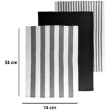 Tiseco Home Studio Bombažne kuhinjske krpe v kompletu 3 ks 51x74 cm Marra – | Shoptok.si