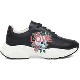 Ed Hardy Nizke superge - Insert runner-love black/white Črna Cene