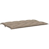  Jastuk za vrtnu klupu smeđesivi 150x(50+50)x7 cm tkanina Oxford | Eponuda.com