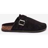 Big Star Women's Clogs On Cork Platform Silver Buckle | shoptok.hr