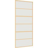  Klizna vrata zlatna 90 x 205 cm matirano staklo ESG i aluminij | shoptok.hr