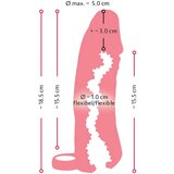 Nature Skin omotač penisa i umjetna vagina - 18cm (prirodna) | shoptok.hr