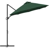  Suncobran Zelena 372 x 198 x 243 cm Poliester i aluminij | Eponuda.ba