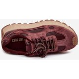 Big Star Leather Platform Sneakers Women's | Eponuda.ba