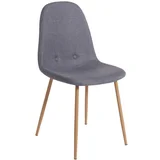Set od 2 svijetlo sive blagovaonske stolice Lissy