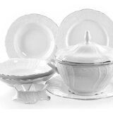 Jeremy Porcelain Jeremy porculanski set Bernadot srebreni rub 25/1 cijene