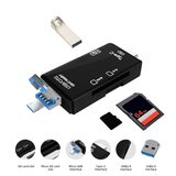  Čitač kartica USB JWD 6u1 OTG crni | ePonuda.com
