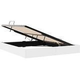 Krevet s od storage Čista bijela 183 x 213 cm Umjetna koža | Eponuda.ba