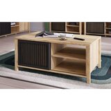 Premium Living Klubska Miza Jytana, Barva Hrasta, Črna | Shoptok.si