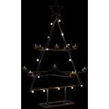 vidaXL Metalno ukrasno božićno drvce crno 75 cm Cijene