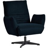 Dieter Knoll FOTELJ, temno modra tekstil Cene