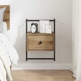  Noćni ormar Umjetnički hrast 35 x 30 x 51 cm Konstruirano drvo | shoptok.hr