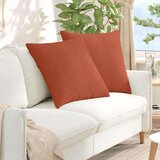 vidaXL jastučići za sofu 2 pcs crvena narančasta 80 x 80 cm | shoptok.hr